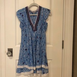 Poupette St Bart Sasha v-neck mini dress